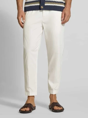 Spodnie z kieszeniami z tyłu model 'PANTALACCIO POPELINE' MARKUP