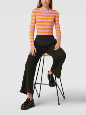 Spodnie z lamowaną kieszenią z tyłu model KATE' Ichi