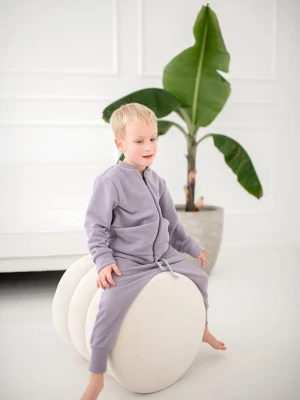 Spodnie z lampasem Cozy Lavender 92-98