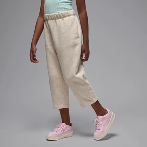 Spodnie z luźnymi nogawkami dla dużych dzieci Jordan Flight Essentials - Brązowy