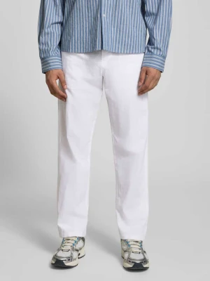 Spodnie z mieszanka bawełny i lnu model 'KANE' jack & jones