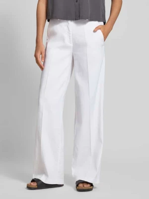 Spodnie z Mieszanka lnu z Kanty Model 'MIRA' CAMBIO