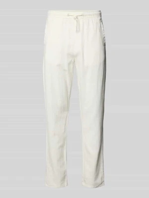 Spodnie z mieszanki lnu i bawełny model 'MARCO' Blend