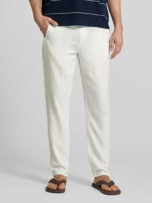 Spodnie z mieszanki lnu i bawełny model 'MARCO' Blend