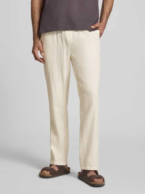 Zdjęcie produktu Spodnie z mieszanki lnu i bawełny model 'MAXIM' Blend