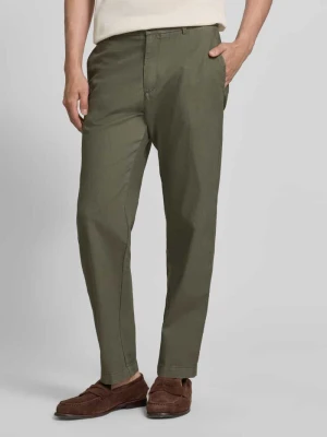 Spodnie z mieszanki lnu i bawełny z tunelem CINQUE