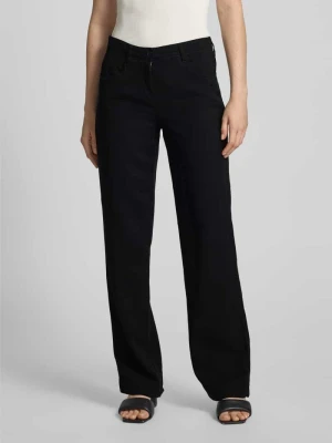 Spodnie z mieszanki lyocellu z wpuszczanymi kieszeniami Gardeur