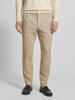 Spodnie z mieszanki wełny dziewiczej z francuskimi kieszeniami wpuszczanymi CRUNA