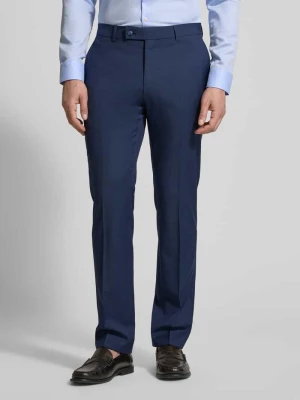 Spodnie z mieszanki wełny z merynosów, krój regular fit HECHTER PARIS