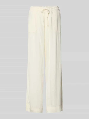 Spodnie z mieszanki wiskozy i lnu model 'LACEY' mustang