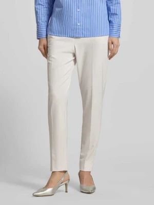 Spodnie z mieszanki wiskozy z kantami comma