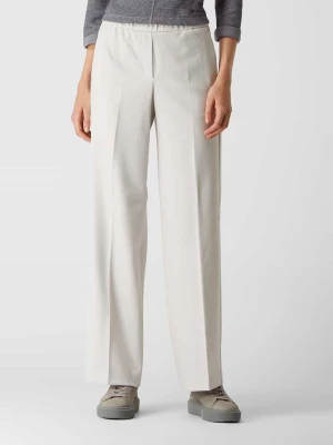 Spodnie z mieszanki żywej wełny model ‘Franca’ Gardeur