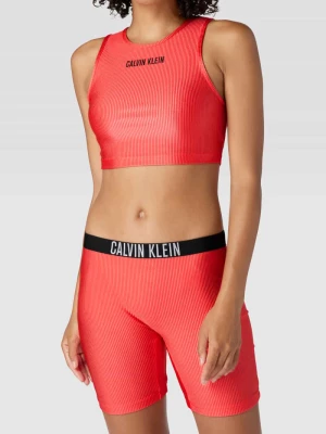 Spodnie z nadrukiem z logo model ‘INTENSE POWER’ Calvin Klein Underwear