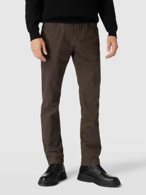 Spodnie z naszywką z logo Gardeur