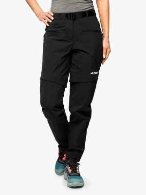 Spodnie z odpinanymi nogawkami damskie adidas TERREX Utilitas Zip Off Pants - black