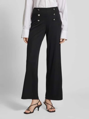Spodnie z ozdobnymi guzikami model ‘CORYDON’ Lauren Ralph Lauren