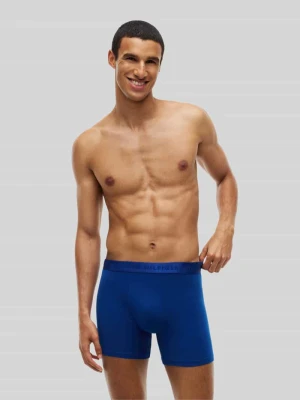 Spodnie z mieszanka modalu i bawełny w zestaw 3 szt. Tommy Hilfiger Ciemnoczerwony