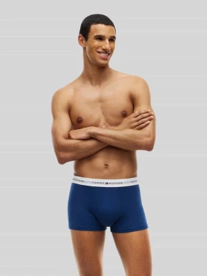 Spodnie z paskiem z logo w zestaw 3 szt. Tommy Hilfiger Niebieski