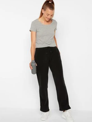 Spodnie z elastyczną gumką w talii bonprix