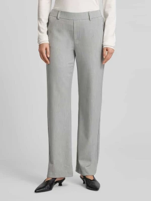 Spodnie z prostą nogawką z dodatkiem wiskozy model ‘MAYA’ Vero Moda