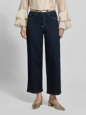 Spodnie z prostymi nogawkami kuloty z mieszanka bawełny Tom Tailor