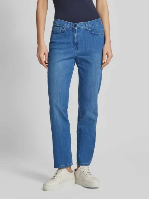 spodnie z prostymi nogawkami w 5 kieszeni model 'PATTI STRAIGHT' Raphaela By Brax