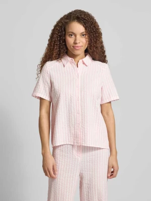 spodnie z prostymi nogawkami z czystej bawełny model 'TINNA' Pieces