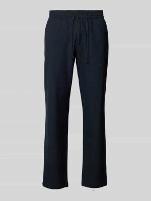 spodnie z prostymi nogawkami z dodatkiem wiskozy model 'ROBERT' Selected Homme