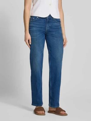 spodnie z prostymi nogawkami z mieszanka bawełny model 'SOPHIE' Tommy Jeans