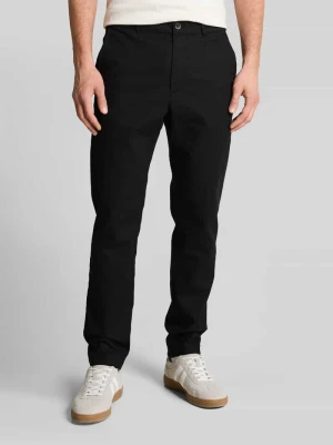 Spodnie z prostymi nogawkami z mieszanki lnu i bawełny Tom Tailor Denim