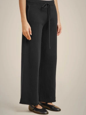 SPODNIE Z RECYKLINGOWANEGO KASZMIRU LIVIANA CONTI