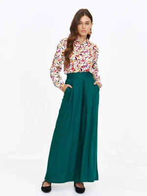 Spodnie z szeroką nogawką długości 7/8 Top Secret