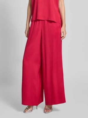 Spodnie z szeroką nogawką i elastycznym pasem model ‘CEILING’ drykorn