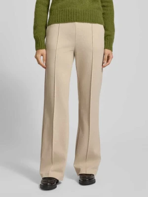 Spodnie z szeroką nogawką i elastycznym pasem model ‘Chiara’ MAC