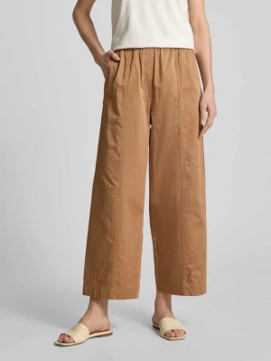 Spodnie z szeroką nogawką i elastycznym pasem model ‘MILVA’ Weekend Max Mara