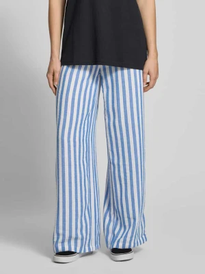 Spodnie z szeroką nogawką i tunelem REVIEW