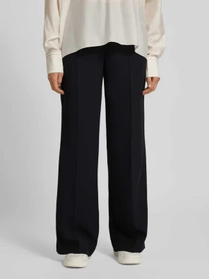 Spodnie z szeroką nogawką i wpuszczanymi kieszeniami Marc Cain