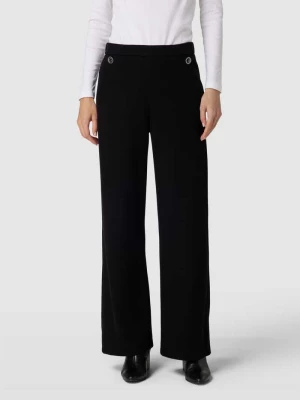 Spodnie z szeroką nogawką model ‘PALINA’ RAFFAELLO ROSSI