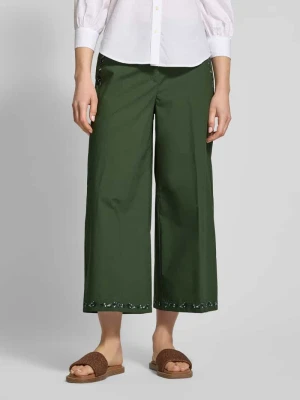 Spodnie z szeroką, skróconą nogawką model ‘ORANO’ Marella