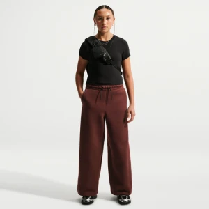 Spodnie z szerokimi nogawkami dla dużych dzieci (dziewcząt) Nike Tech Fleece - Fiolet