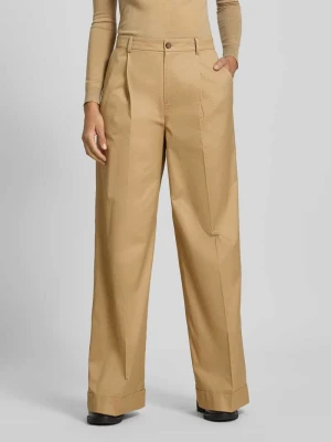 Spodnie z szerokimi nogawkami i kieszenią z tyłu model ‘MAKANIE’ Lauren Ralph Lauren