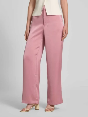 Spodnie z szerokimi nogawkami i wpuszczanymi kieszeniami model ‘Emmett’ NEO NOIR