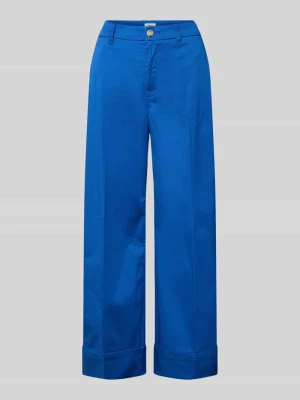 Spodnie z szerokimi nogawkami Kuloty z Mieszanka bawełny s.Oliver RED LABEL