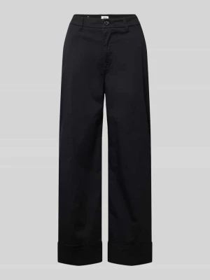 Spodnie z szerokimi nogawkami Kuloty z Mieszanka bawełny s.Oliver RED LABEL