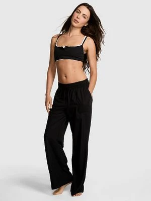 Spodnie z szerokimi nogawkami na co dzień Victoria's Secret