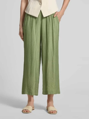 Spodnie z szerokimi nogawkami w stylu kulotów z mieszanka wiskozy s.Oliver RED LABEL