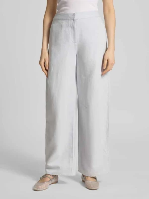 Spodnie z szerokimi nogawkami z dodatkiem lnu model 'SAROKO' Samsøe Samsøe