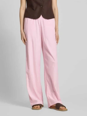 spodnie z szerokimi nogawkami z elastycznym pasem model 'ELLA' JJXX
