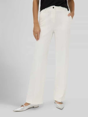 Spodnie z szerokimi nogawkami z mieszanka wiskozy BRAX