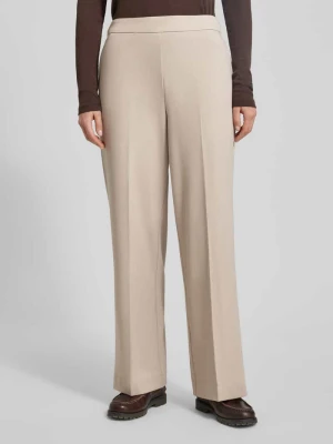 Spodnie z szerokimi nogawkami z mieszanki wiskozy model ‘EMMA-TARA’ Selected Femme